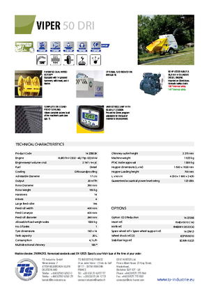 Cortadoras TS-Industrie Viper 50 DRI