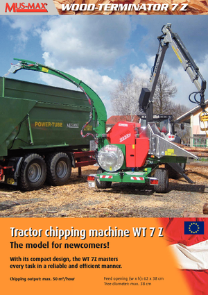 Cortadoras MUS-MAX Wood-Terminator 7 Z