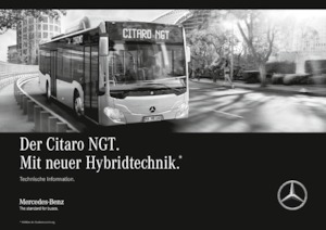 Autobuses urbanos Mercedes-Benz Citaro NGT