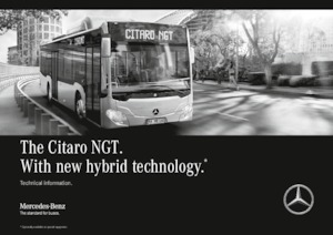 Autobuses urbanos Mercedes-Benz Citaro NGT