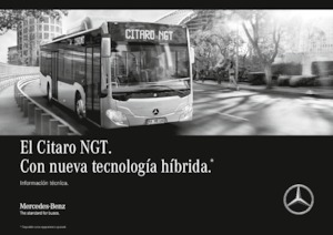 Autobuses urbanos Mercedes-Benz Citaro NGT