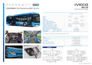Autobuses urbanos Iveco Crossway LE City 12m ZEV