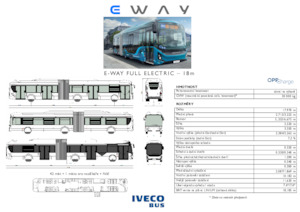 Autobuses urbanos Iveco E-way 18 m