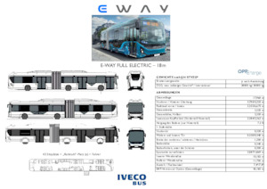 Autobuses urbanos Iveco E-way 18 m