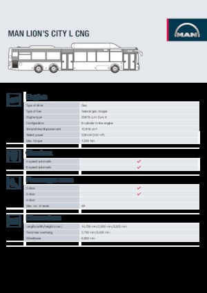 Autobuses urbanos MAN Lion’s City L
