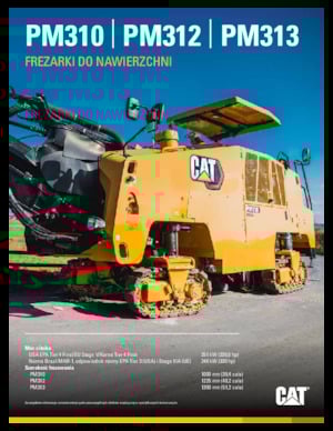 Fresadoras de caminos Caterpillar PM310