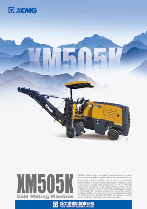 Fresadoras de caminos XCMG XM505K 