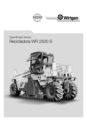 Recicladoras de asfalto/- Recicladoras en frío Wirtgen WR 2500 S