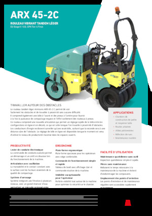Rodillos compactadores mixtos Ammann ARX 45-2C ST V