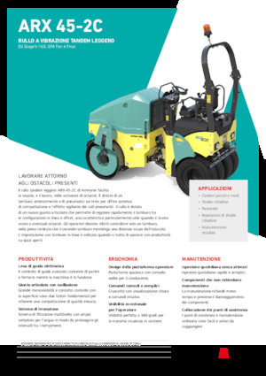 Rodillos compactadores mixtos Ammann ARX 45-2C ST V