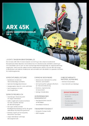 Rodillos compactadores mixtos Ammann ARX 45 K