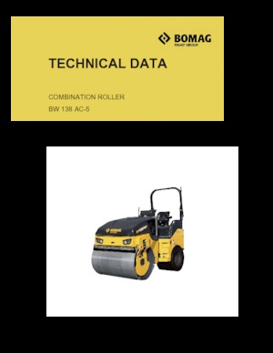 Rodillos compactadores mixtos Bomag BW 138 AC-5