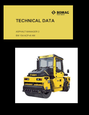 Rodillos compactadores mixtos Bomag BW 154 ACP-4I AM