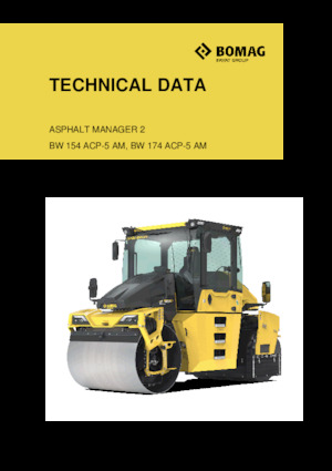 Rodillos compactadores mixtos Bomag BW 154 ACP-5 AM