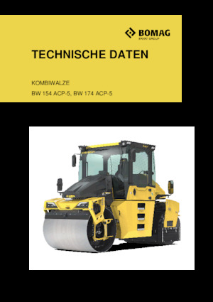 Rodillos compactadores mixtos Bomag BW 174 ACP-5