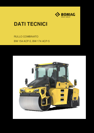 Rodillos compactadores mixtos Bomag BW 174 ACP-5