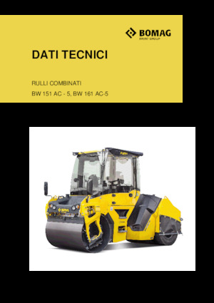 Rodillos compactadores mixtos Bomag BW 151 AC-5