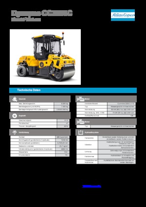 Rodillos compactadores mixtos Dynapac CC 2200 C