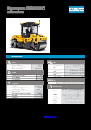 Rodillos compactadores mixtos Dynapac CC 2200 C