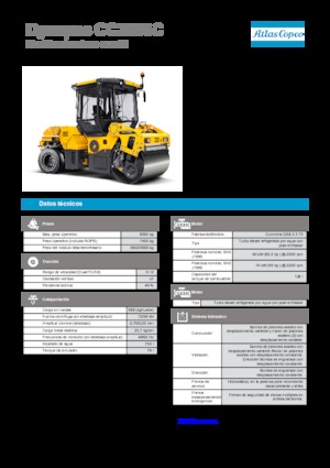 Rodillos compactadores mixtos Dynapac CC 2200 C
