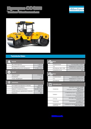 Rodillos compactadores mixtos Dynapac CC 4200 C VI