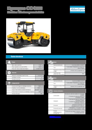 Rodillos compactadores mixtos Dynapac CC 4200 C VI