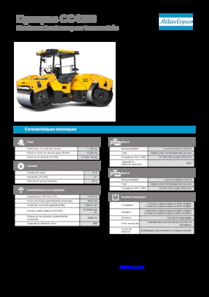 Rodillos compactadores mixtos Dynapac CC 4200 C VI