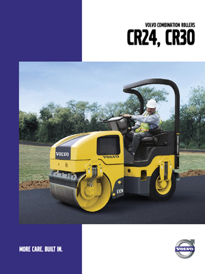 Rodillos compactadores mixtos Volvo CR24