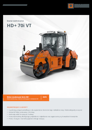 Rodillos compactadores mixtos Hamm HD+ 70i VT