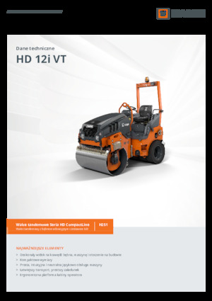 Rodillos compactadores mixtos Hamm HD 12i VT