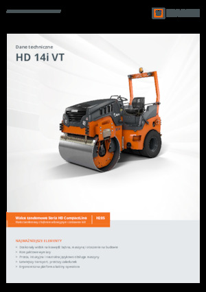 Rodillos compactadores mixtos Hamm HD 14i VT