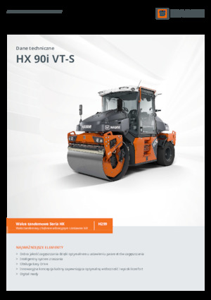 Rodillos compactadores mixtos Hamm HX 90i VT-S