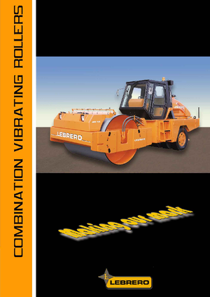 Rodillos compactadores mixtos Lebrero Rahile 418 MX A/N