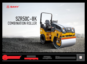 Rodillos compactadores mixtos Sany SZR50C-8K