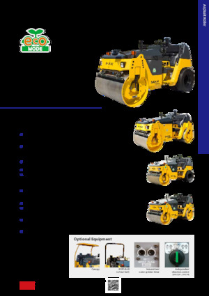 Rodillos compactadores mixtos Sakai TW504 