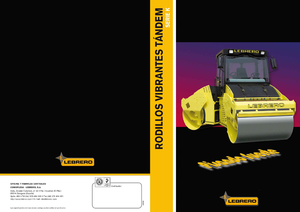 Rodillos compactadores mixtos Lebrero VTA 80 MX