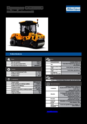 Rodillos compactadores mixtos Dynapac CC 2200 C
