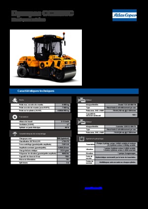 Rodillos compactadores mixtos Dynapac CC 2300 C 