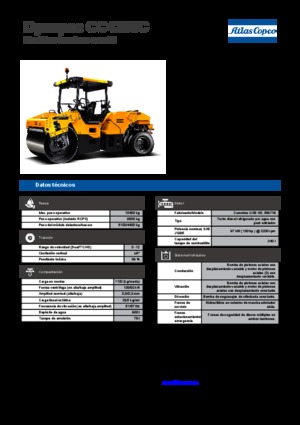 Rodillos compactadores mixtos Dynapac CC 4200 C