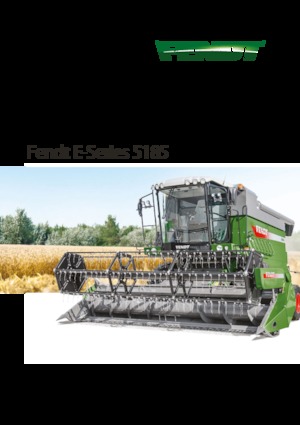 Cosechadoras Fendt 5185 E