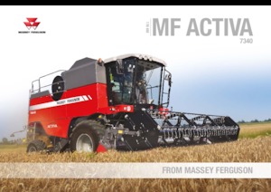 Cosechadoras Massey Ferguson Activa 7340