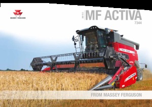 Cosechadoras Massey Ferguson Activa 7344