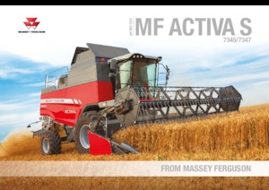 Cosechadoras Massey Ferguson Activa 7345S-MCS