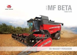 Cosechadoras Massey Ferguson Beta 7370