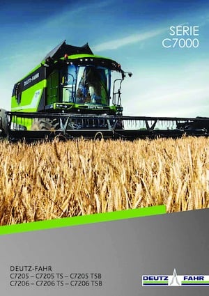 Cosechadoras DEUTZ-FAHR C 7206 TS