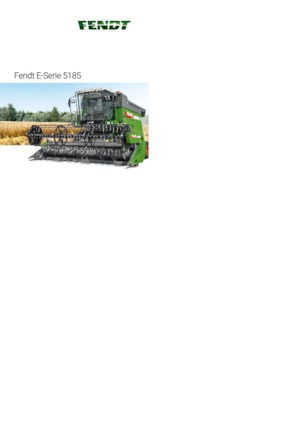 Cosechadoras Fendt 5185 E