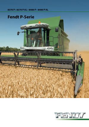 Cosechadoras Fendt 8400 P