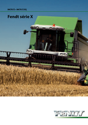 Cosechadoras Fendt 9470 X