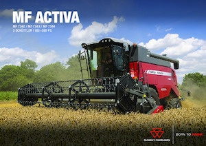 Cosechadoras Massey Ferguson Activa 7344-MCS