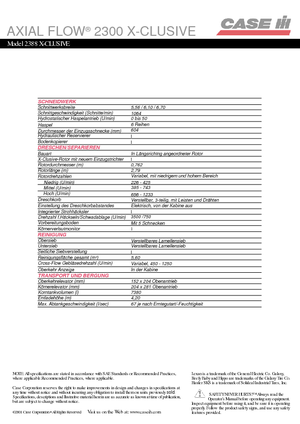 Cosechadoras Case IH AF 2388 X Clusive